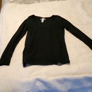 Maternity Small Black long sleeve V-Neck shirt
